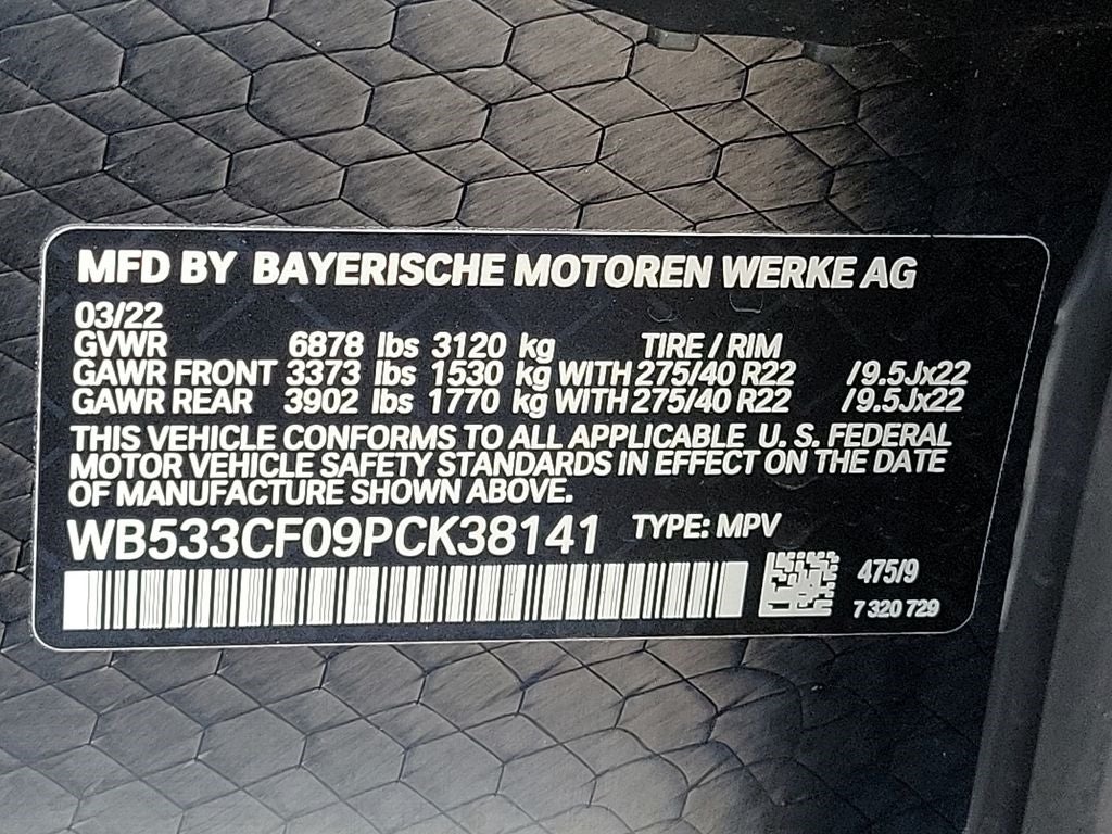 2023 BMW iX M60 w/Luxury Package
